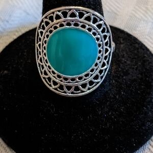 New Vintage Jewelry Geometric Irregular Hollow Ring, T1B7C, T3